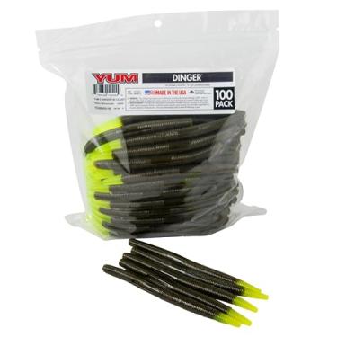 Imagem de YUM Dinger Bulk Pacote com 100 - Abóbora Verde/Verde-Chartreuse - 12,7 cm