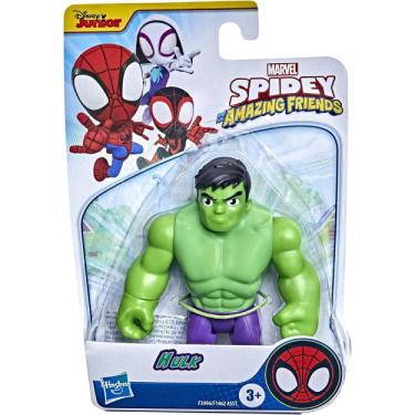 Imagem de Boneco Hulk Marvel Spidey and His Amazing Friends F3996 - Hasbro