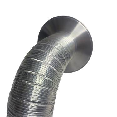 Imagem de Aro + Duto de exaustão 60mm Para Aquecedores de Água a gás