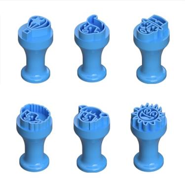 Imagem de Kit Carimbos Brigadeiros E Doces Mundo Bita 6pçs