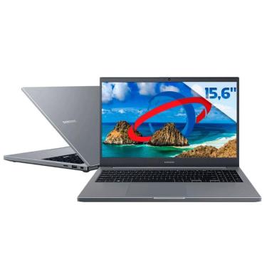 Imagem de Notebook Samsung - i7 1165G7, 16GB, SSD 256GB, Intel Graphics Xe, Full HD, Windows 11 - NP550XDA