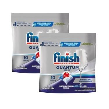 Imagem de 20 Detergente Lava Louças Finish Powerball Quantum Ultimate