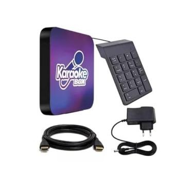 Imagem de KARAOKE BOX Profissional com 1800 Músicas, Sistema Offline, 2 Microfones, Pontuação Aleatória