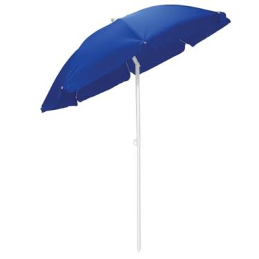 Imagem de Guarda-sol Gigante Articulado 2,4 Metros Piscina Praia(Azul)