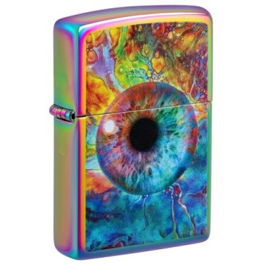 Imagem de Zippo Isqueiro de bolso multicolorido Spacey Eye Design
