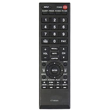 Imagem de Allimity Controle remoto infravermelho de substituição universal compatível com TVs Toshiba, controle remoto de substituição compatível com todos os controles remotos Toshiba LCD LED 3D HDTV 4K UHD