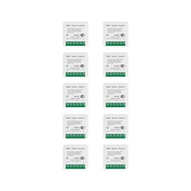 Imagem de Kit 10 Mini Interruptor Inteligente 16a Wifi - PETfouryou