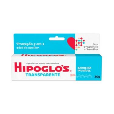 Imagem de Creme Contra Assadura Transparente Hipoglos 30g  Protecao e Cuidado qu