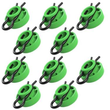 Imagem de Kit 10 Arraste Redondo Guia Porta P/ Trilho Da Maquina Vidro Scania Se