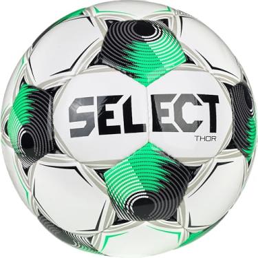 Imagem de SELECT Bola de futebol Thor, branco/verde/preto V25, tamanho 4