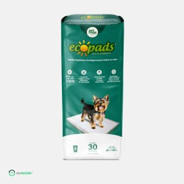 Imagem de Tapete Higiênico Ecopads 80x60 Cm Petmais - 30 Unidades