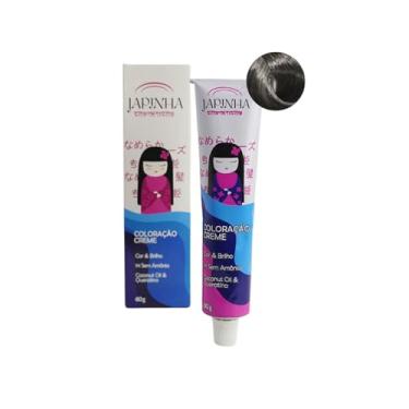 Imagem de Tinta de Cabelo sem Amônia 5.1 Castanho Claro Cinza - Japinha Color