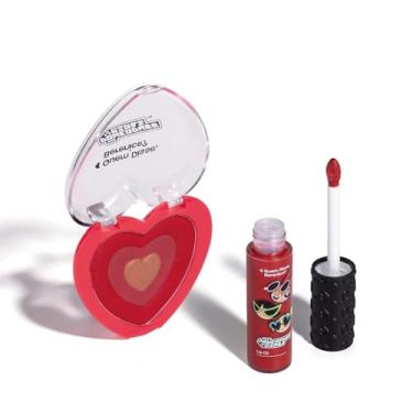 Imagem de Combo QDB As Meninas Super Poderosas: Blush Compacto 4g + Lip Oil Vermelho 9,5ml