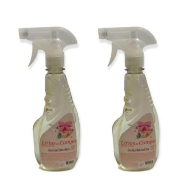 Imagem de 2 Água Facilitador Passar Roupa 500ml Aromas Baby Aconchego Lírios do 