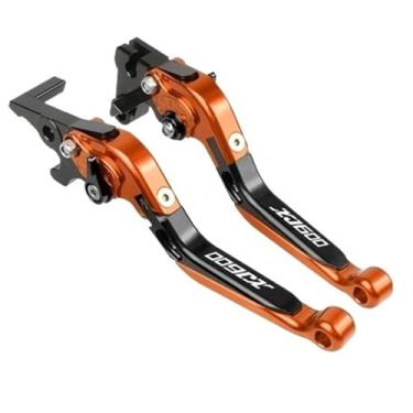 Imagem de Alavancas de freio e embreagem ajustáveis ​​para motocicletas, peça de reposição, alavanca de manopla, acessórios para alavanca de freio e embreagem, para Yamaha XJ600 S DIVERSION 1993-2003