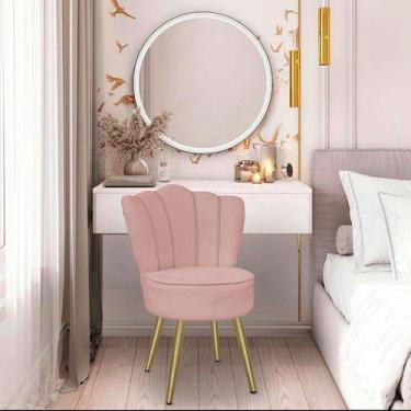 Imagem de Cadeira Pétala para Penteadeira Studio Maquiagem Clinica Estética Escr