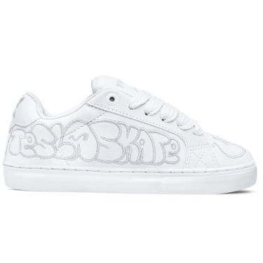 Imagem de Tênis Tesla Unissex Sintético Hertz White Art | Branco