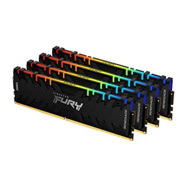 Imagem de KF436C16RBAK4/32 - Kit de memórias de 32GB (4 x 8GB) DIMM DDR4 3600Mhz FURY Renagade RGB 1,35V 1Rx8 288 pinos para desktop/gamers