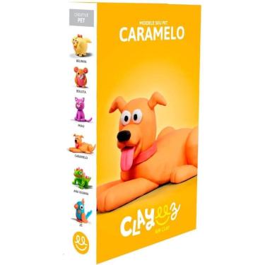 Imagem de Massa Para Modelar Criativa Clayeez Caramelo 38g