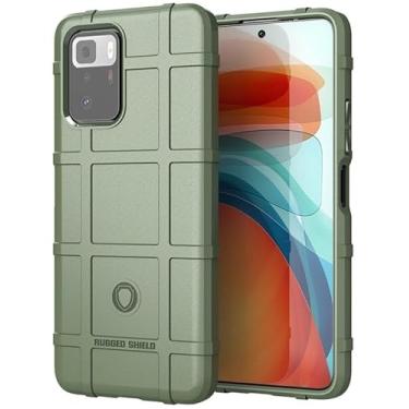 Imagem de Capa Case Xíaomi Mi Poco X3 GT/Redmi Note 10 Pro 5G (2021) (Tela 6.6) Rugged Shield Anti Impacto (Verde)