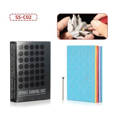 Imagem de Conjunto De Esponja De Lixa Abrasiva Dupla Face DSPIAE SS-C01 SS-C02 F