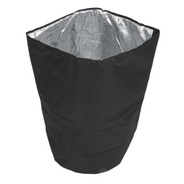 Imagem de AYNEFY Capa da Torre de Cerveja KEGERATOR, Barril Impermeável Capa de Poeira de Cerveja Design de Zíper Oxford Pano 55l Tower de Cerveja de Cerveja Manga Chavetadora Torneira para