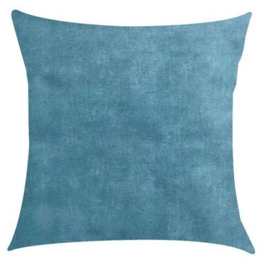 Imagem de Capa de Almofada Impermeável Acqua Linea Sapucaia Azul 45x45cm - Sua C