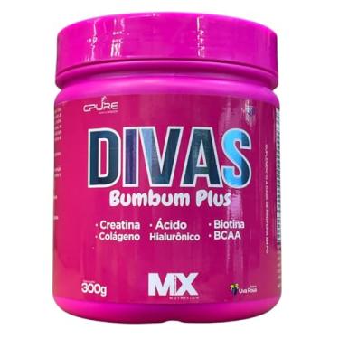Imagem de Suplemento Alimentar Creatina Divas Bumbum Plus 300g (300g, Uva Rosa)