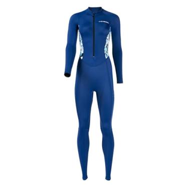 Imagem de Pegciuho Adultos Wetsuit Fino Mergulho Terno Proteção Solar Respirável Traje Molhado Maiô para Verão, Primavera, Subaquático, Caiaque, Mergulho, XS azul