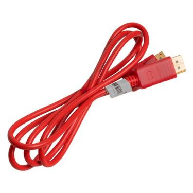 Imagem de Cabo Displayport Pichau 1.5m FHD/WFHD/QHD Vermelho 2.0 - PG-DPC-RD01