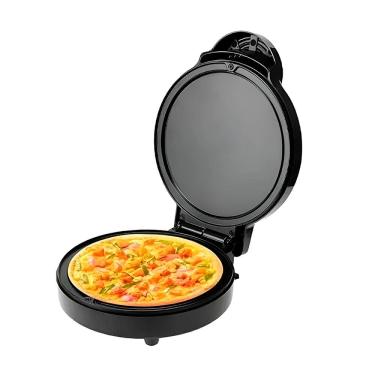 Imagem de Mini Forno Elétrico 110V Redondo 18cm Pizza Torta Ovo Prátic