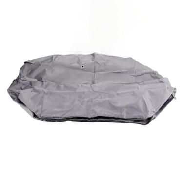 Imagem de MOVIMENTO DE ROUPAS Organizador Bolsa de grande capacidade Salvamento dobrável Recipiente de armazenamento de cama para roupas Cobertoras Domor (Cinza)