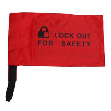 Imagem de Irfora Bolsa de Bloqueio de Bloqueio Elétrico, Bloqueio de Travamento, Identificação Elétrica de Trava de Plugue de Segurança Industrial para Controle Talha, Com o Desgaste e a