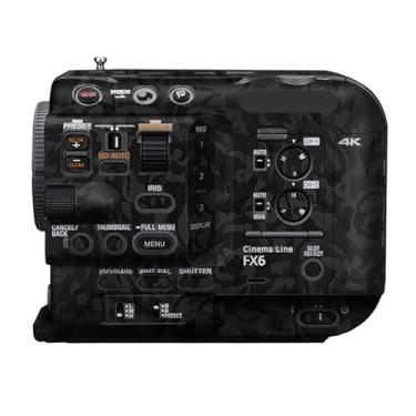 Imagem de Adesivo de capa de câmera para Sony FX6 película protetora anti-arranhões decoração FX 6 (Shadow Camo Black)