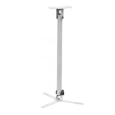 Imagem de Suporte Projetor Datashow Teto Braço 60 Cm - Branco - Multiforma