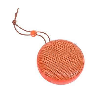 Imagem de ASHATA Alto -falante Bluetooth Portátil, IP67 Rain Rain Rain 6W Bluetooth 5.3 Alto -falante Com Som Claro, USB C Recarregável, para a Praia Ao Ar Livre de Festa Em Casa, Laranja