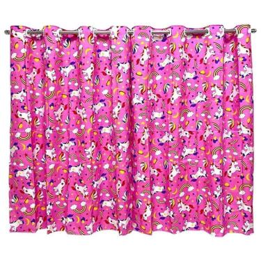 Imagem de Cortina Infantil 2,00 X 1,60 Quarto Brinquedoteca Menino