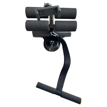 Imagem de Dynwave Barra de abdominais no chão, aparelho de assistência para exercícios abdominais, para dormitórios de escritório, Preto