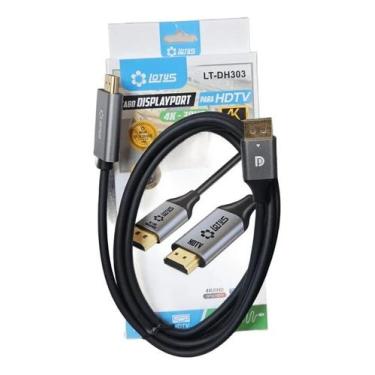 Imagem de Cabo Conversor Displayport X Hdmi 4k Full Hd 1,8m - YooY.Air