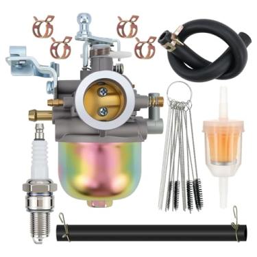 Imagem de Carbman Conjunto de carburador J24-14101-01 compatível com Yamaha Gas para carrinho Club Car G1 2 ciclos 2 tempos carburador 1983-1989 J24-14101-00