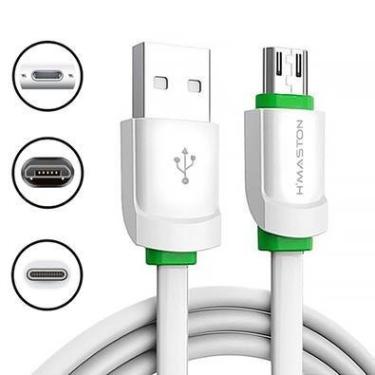 Imagem de Cabo Carregador Turbo Lightining Micro Usb V8 Usb C Tipo C