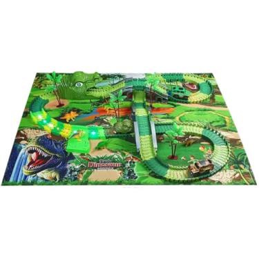 Imagem de Brinquedo Pista de Dinossauro com Carrinho - 252 Peças