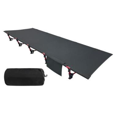 Imagem de Berço de acampamento Sutekus portátil ultraleve para viagens ao ar liv