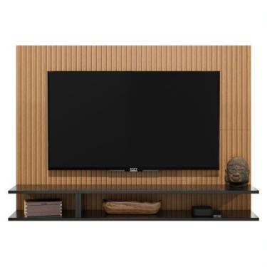 Imagem de Painel Suspenso Milão Prateleira Superior Nicho Tv até 50 Polegadas Sa