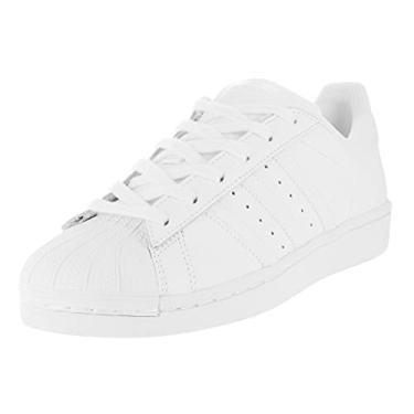 Imagem de adidas Originals Tênis infantil unissex Superstar Legacy, Branco/Branco, 13.5 Little Kid