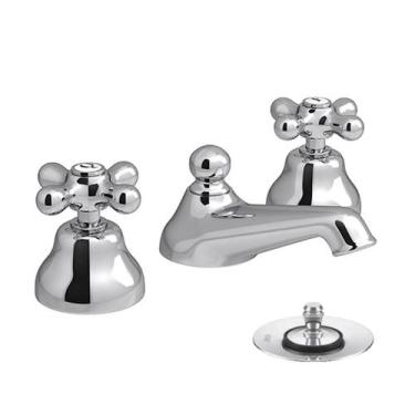 Imagem de Misturador de lavatório Belle Epoque Cromado Mesa Bica Baixa Deca - 18