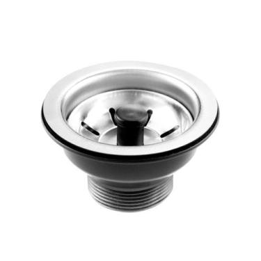 Imagem de Válvula Padova Inox 3.1/2 Pino Plástico Preto