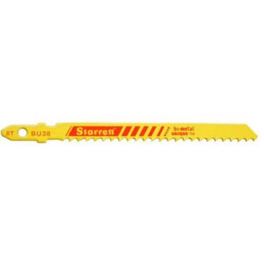 Imagem de Lâmina para Serra Tico Tico Bimetal Unique 75mm 8 Dentes - Starrett BU