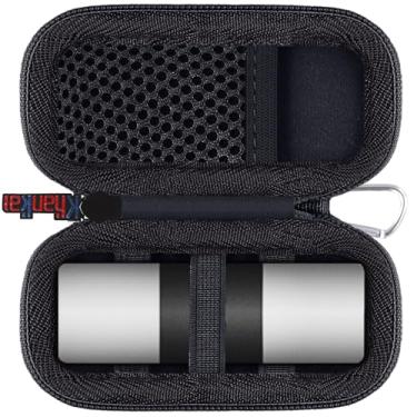 Imagem de Khanka Capa rígida de substituição para AliveCor Kardia Mobile ECG/KardiaMobile 6L EKG (preto)