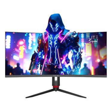 Imagem de Monitor Gamer Hi Level Elite Curvo 34 Eled, 180hz, Hdr Preto